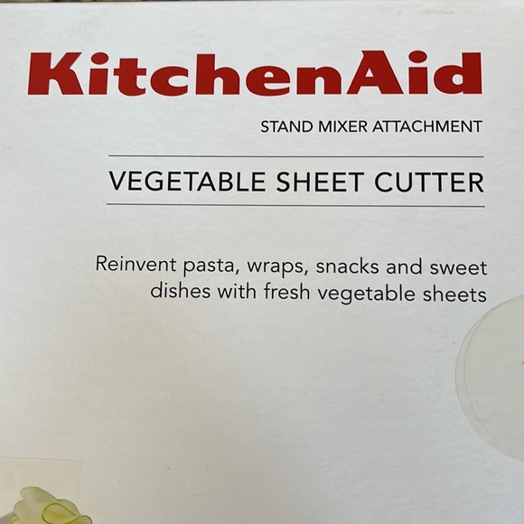 KitchenAid Vegetable Sheet Cutter-never opened-NIB. - Picture 2 of 4